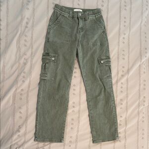 Vervet Green Cargo Pants